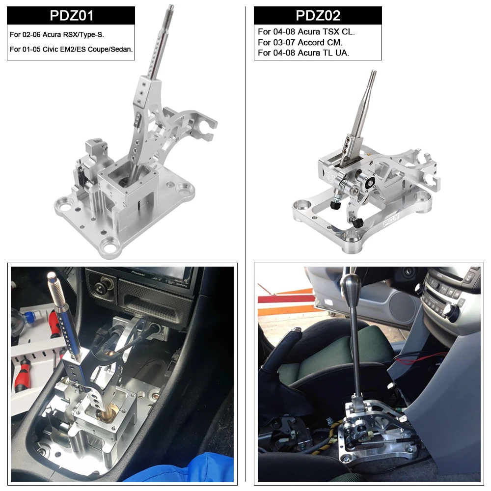 Алюминиевая заготовка для автоматической замены для Acura 04-08 TL мкА 04-08 TSX CL 03-07 Accord CM для K-swap OEM Кабельный ящик Racing-Spec