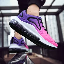 Спортивная обувь для пар; сезон осень; модные мужские и женские мягкие кроссовки на плоской подошве с воздушной подушкой