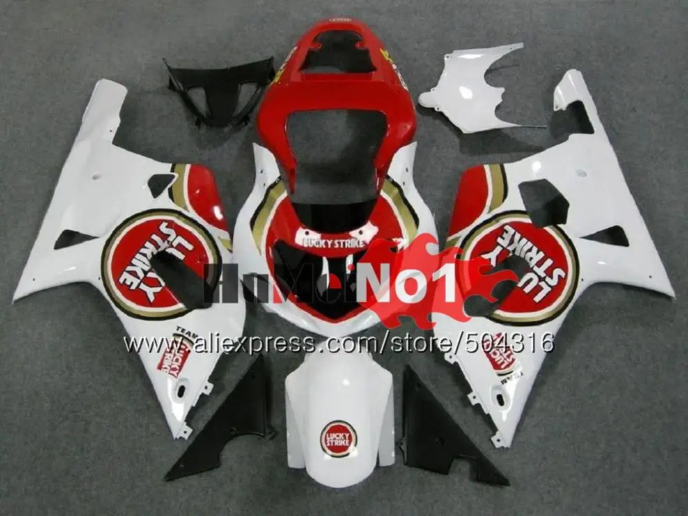 Средства ухода за кожей для SUZUKI GSXR 600 750 CC GSXR600 2001 2002 2003 белый черный 14MC. 74 GSXR750 GSX-R600 01 03 GSXR-600 K1 01 02 03 обтекатель - Цвет: No. 21