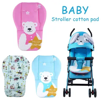 

Thick Cotton Baby Stroller Seat Cushions Soft Trolley Cotton Pad Changing Nappy Pad Seat Carriages/Pram/Buggy For New Born