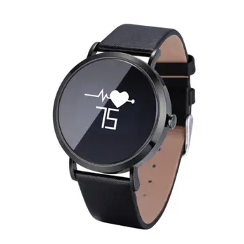 

0.95 inch OLED Round Dial Men Wristwatch Women Sports Smartwatch Fitness Tracker Heart Rate Blood Pressure Monitor For Android