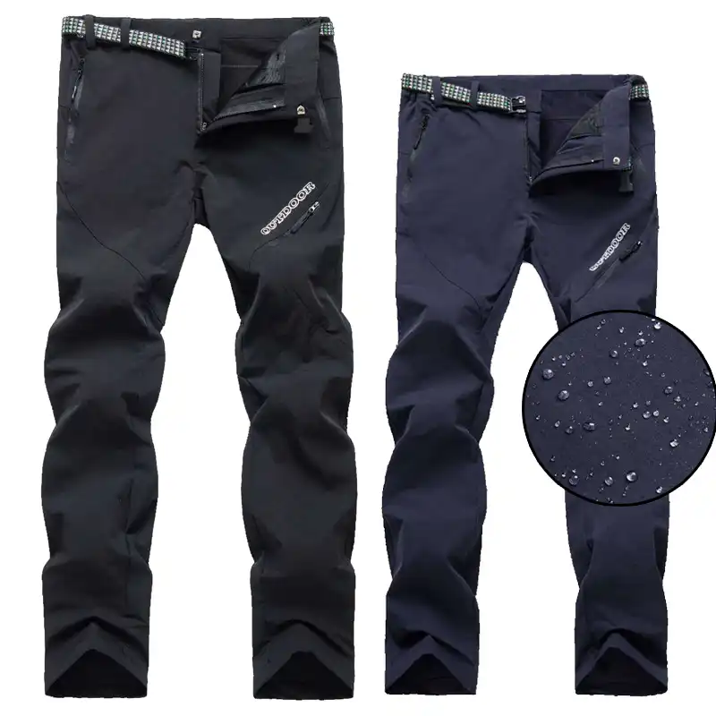 mens thermal walking trousers