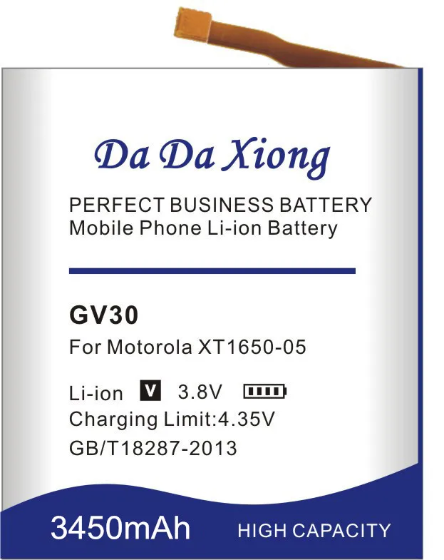 3450mAh GV30 SNN5972A батарея для телефона Motorola Moto Z XT1650 01 03 GV40 05 аккумулятор|Аккумуляторы