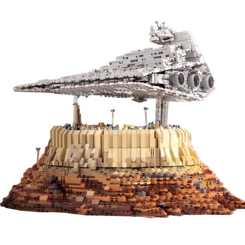 

Star Series Wars 90007 The Empire over Jedha City Compatible With Lepining MOC-18916 Building Blocks Kit Kids Gifts