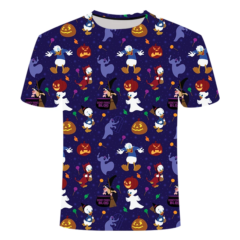 2019 новая футболка с 3D принтом Костюмы hallween Праздничная Футболка мужская и
