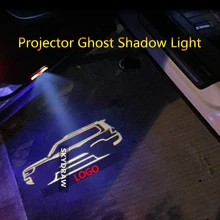 2 шт. для TOYOTA LAND CRUISER(2007-) J200 Автомобильный светодиодный дверной предупреждающий световой прожектор Призрак Тень светильник Добро пожаловать светильник