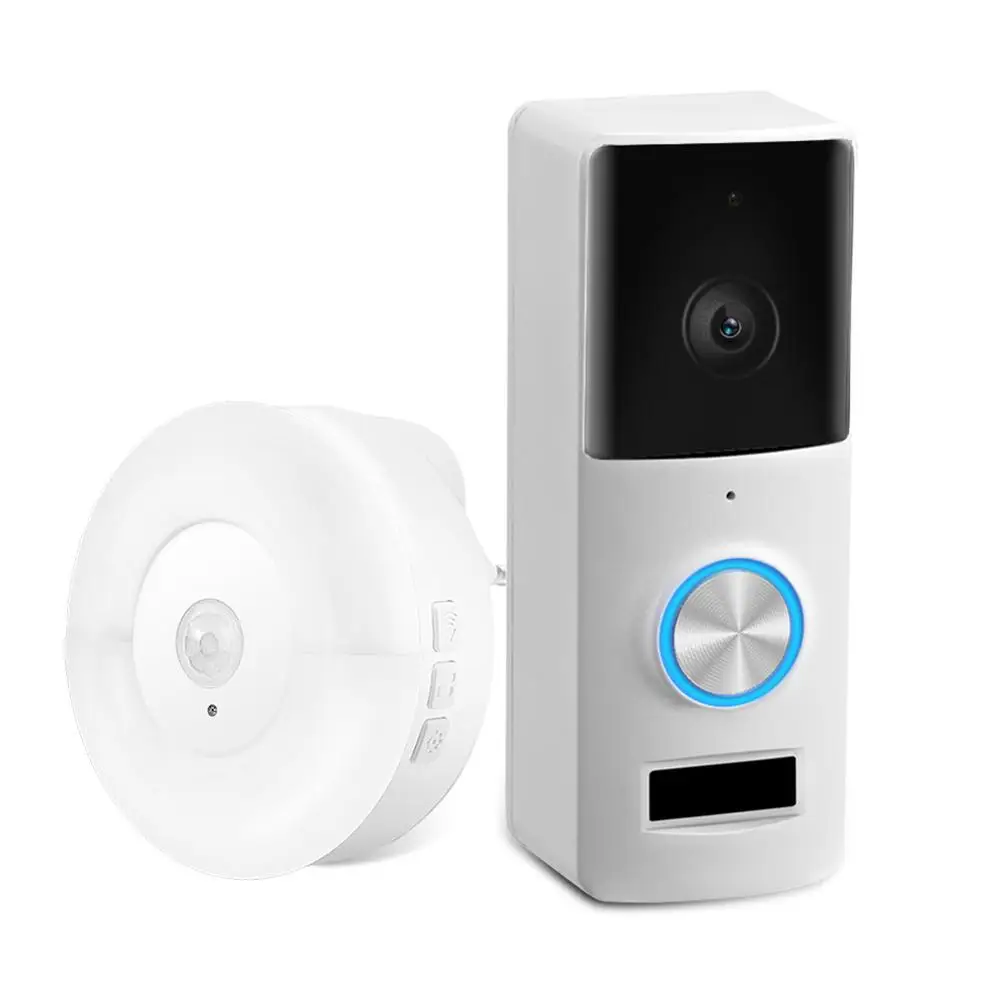  Smart PIR Visual Intercom WI-FI Video Door Phone Door Bell Intercom Camera For Apartments IR Alarm  - 4000109565161