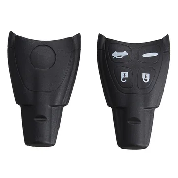 

High Quality 4 Buttons Remote Car Key Fob Shell Cover with Key Blank Replacement for SAAB 9-3 93 2003 - 2009