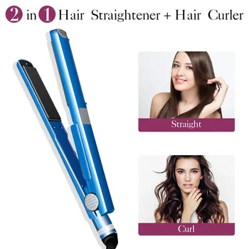 

11/4 Nano Titanium 450F Temperature Flat iron Hair Straightener Professional Straightener Tourmaline Ceramic Quick Heating Tool