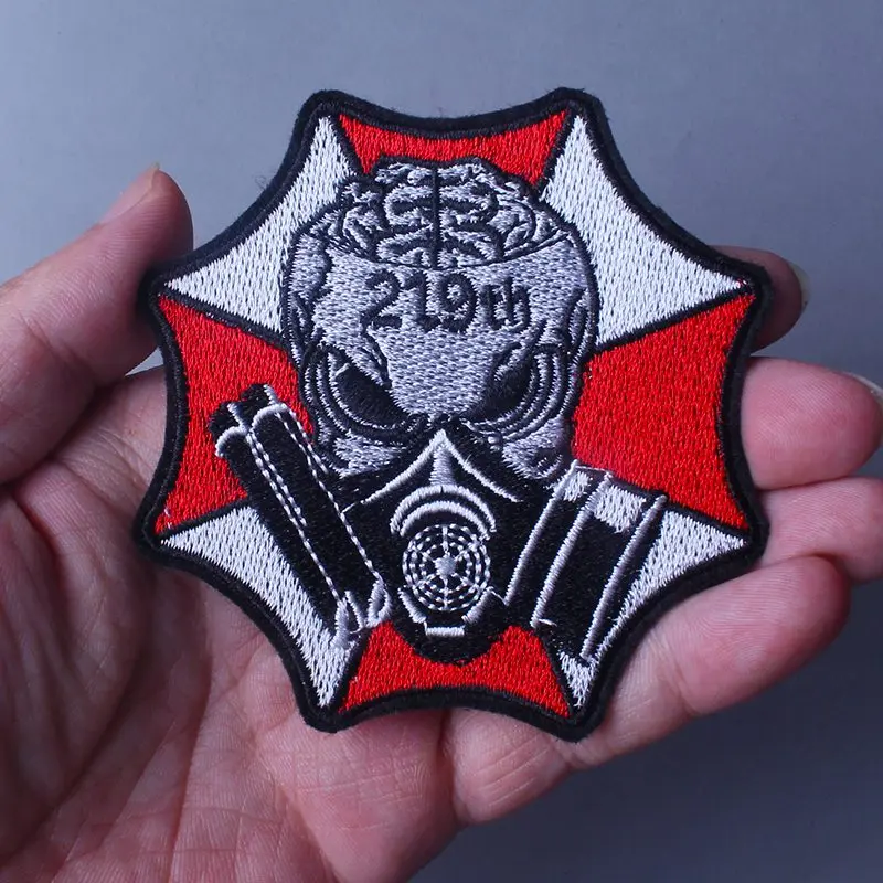 

Pulaqi Punk VIKING, Viking Patches Badge Military Stripes Embroidered Biker Patch Motorcycle Stickers Icons For Clothes H