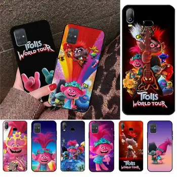 

NBDRUICAI Trolls World Tour 2020 Bling Cute Phone Case For Samsung A10 A20 A30 A40 A50 A70 A71 A51 A6 A8 2018