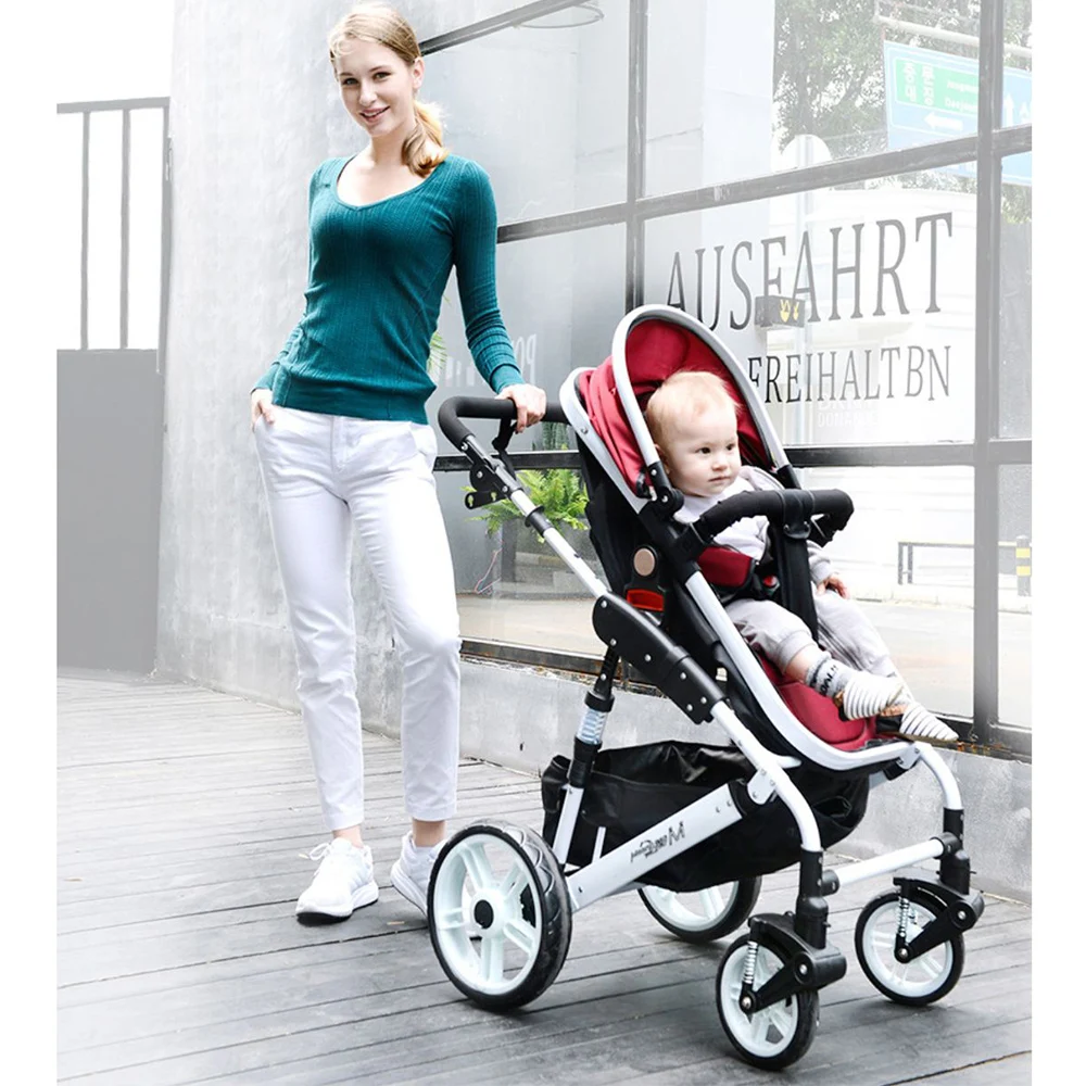  Yoya High landscape three-in-one adjustable angle foldable shock absorber stroller （Free Shipping i