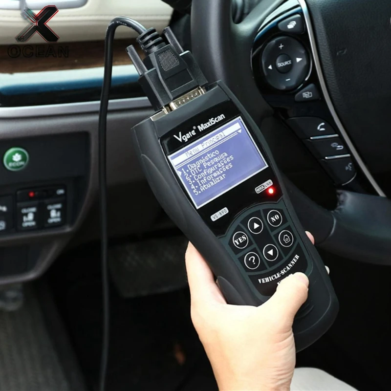 OBDII сканер Vgate VS890 MaxiScan автомобильный диагностический VS 890 CAN BUS код неисправности