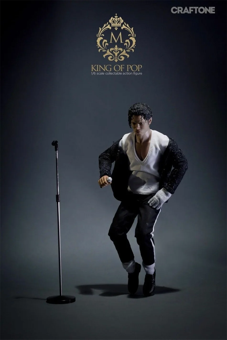 CRAFTONE 1/6 Superstar Figure Michael Jacksons Billie Jean Action Model Full Set 012