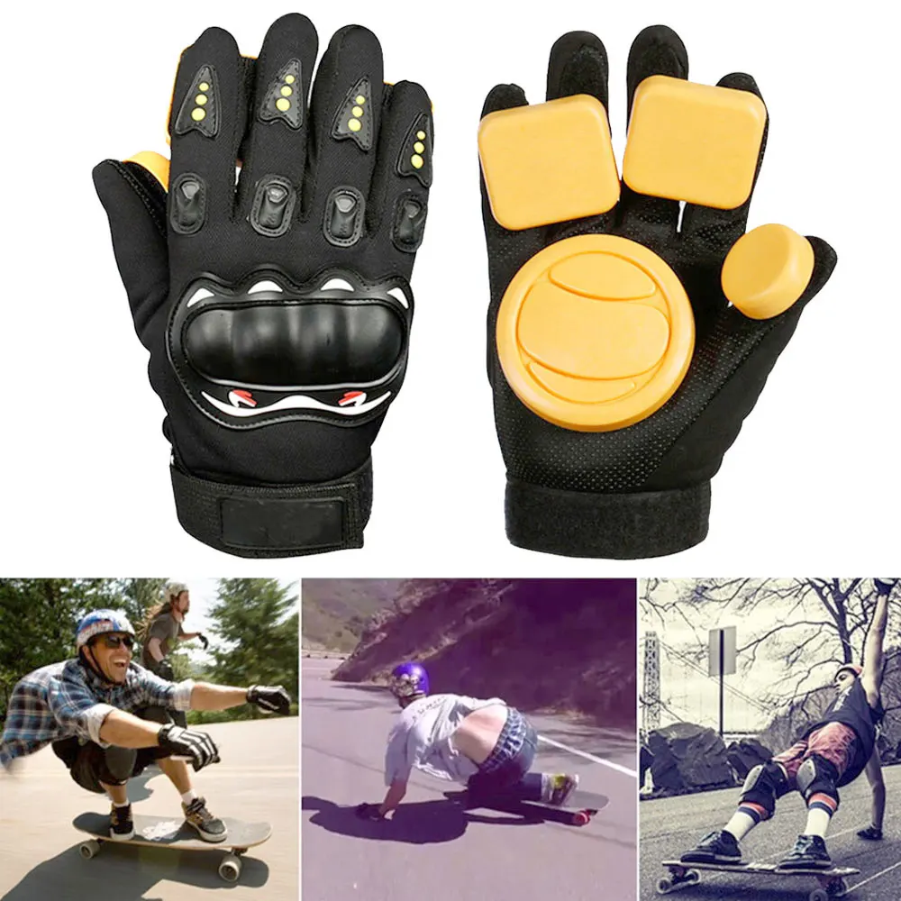 Protector Gloves Skateboard Brake Gloves Longboard Skateboard Gloves Slider Armguard Slide Skateboard Gloves Professional Palm