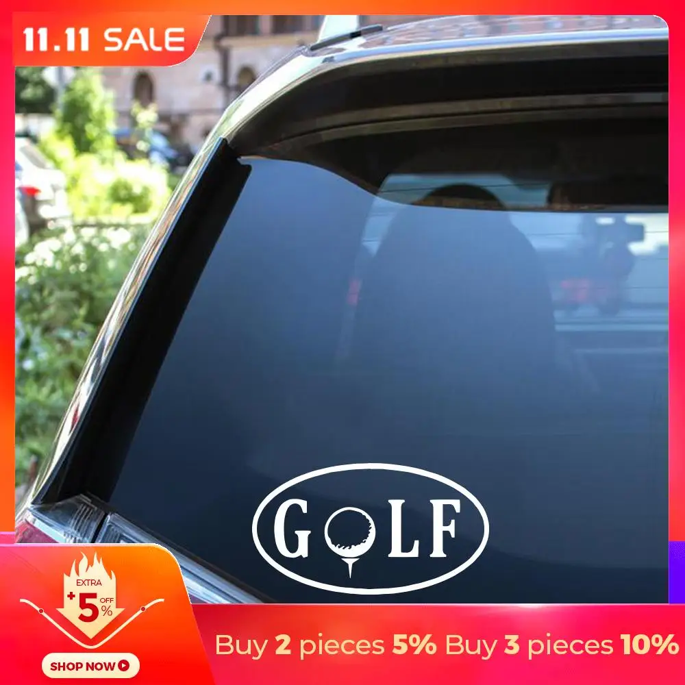 Креативные автомобильные наклейки для гольфа автомобильная пленка виниловые