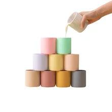 Gobelet à eau en Silicone sans BPA pour bébé, apprendre à boire, cadeau pour enfant 
