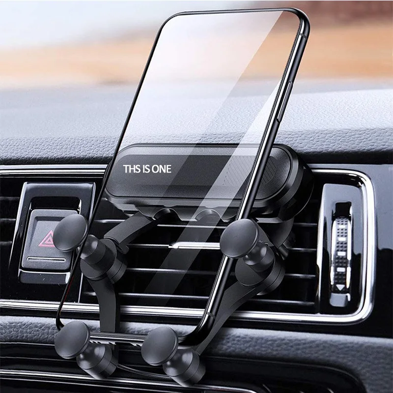 Car Phone Holder for iPhone Samsung Gravity Mount Stand Air Vent Huawei Xiaomi Mobile | Мобильные телефоны и аксессуары