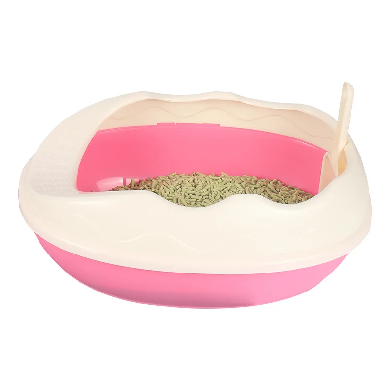 Cat Litter Box Semi-closed Cat Toilet Big Cat Potty To Send Cat Litter Shovel Pet Supplies Cat Litter Box Semi-closed Cat Toilet Big Cat Potty To Send Cat Litter Shovel Pet Supplies