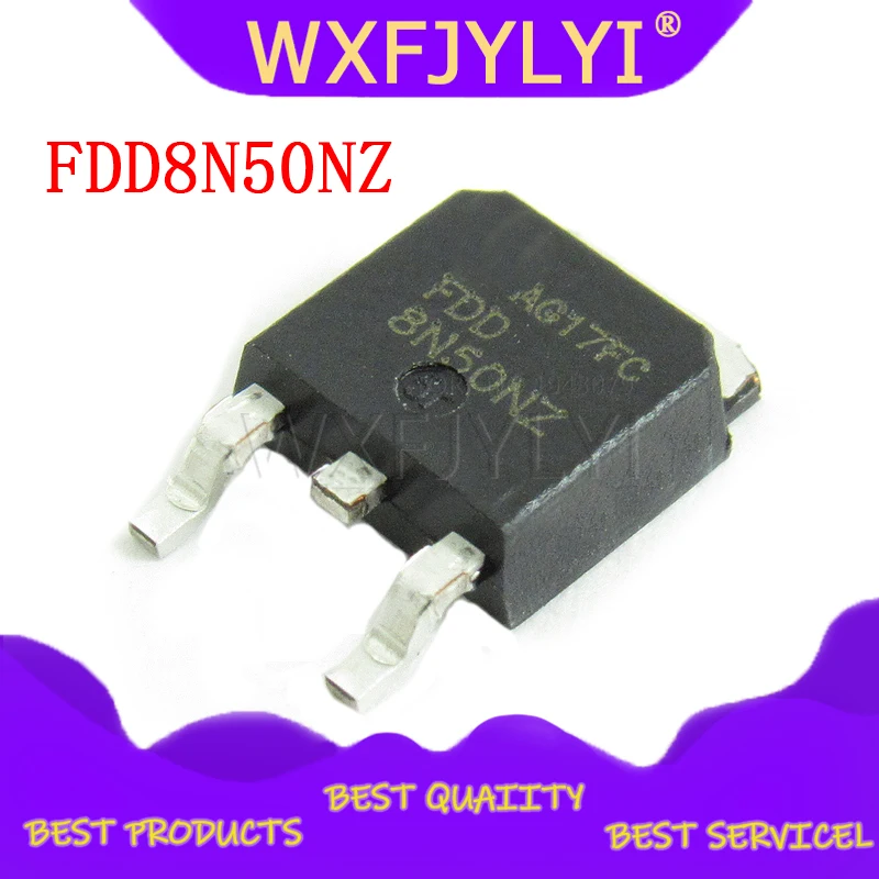 1 шт./лот FDD8N50NZ 8N50NZ TO252 SMD MOS транзистор новый оригинальный | Электронные компоненты