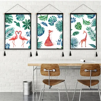 

Tiktok background cloth ins hanging cloth living room sofa background wall Nordic style decoration triple hanging cloth