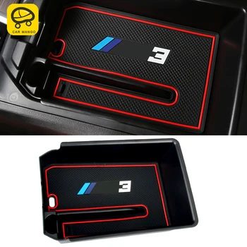 

CarManGO For BMW X3 G01 X4 G02 2018-2020 Car Styling Center Armrest Storage Box Barrel Organizing Organizer Case Accessories