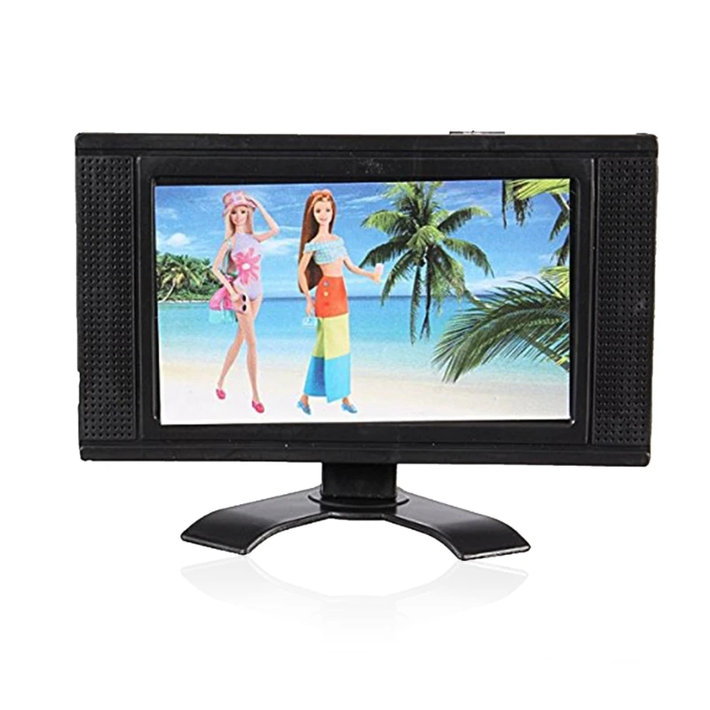 Новая lcd tv кукла, игрушки, конструкторы, аксессуары для браби, кукольный дом, мебель E65D