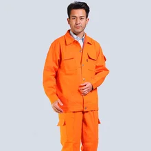Мужской Хлопковый комбинезон, Рабочая форма, осенне-зимние комбинезоны, сварочные костюмы, ремонтная мастерская, износостойкая Рабочая одежда