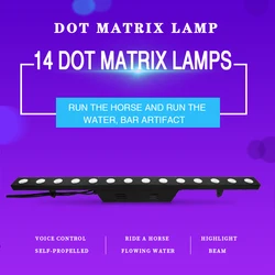 Lumières à matrice de points de scène, éclairage à Led Cob Matrix, lumière de mur, faisceau de scène, lumière de Club 