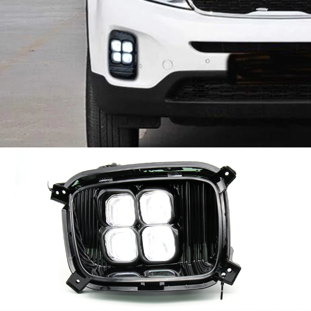 CSCSNL 1 Set Car DRL Daytime Running Light For KIA Sorento 2013 2014
