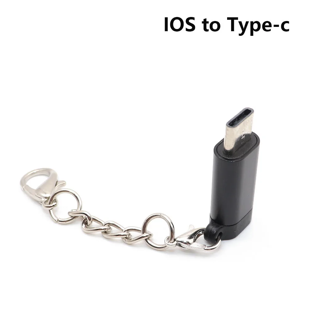 Micro USB к L 8 Pin/type-c/usb3.0 кабель зарядного устройства конвертер адаптер для iPhone и Android и type-c зарядное устройство