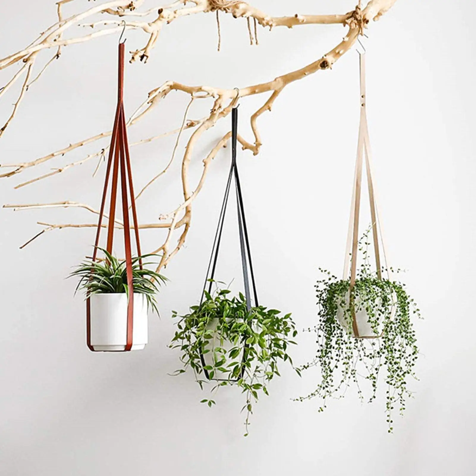 

HOT SALESï¼ï¼ï¼New Arrival Garden Plant Hanger Flower Pot Indoor Wall Home Hanging Basket Balcony Decor