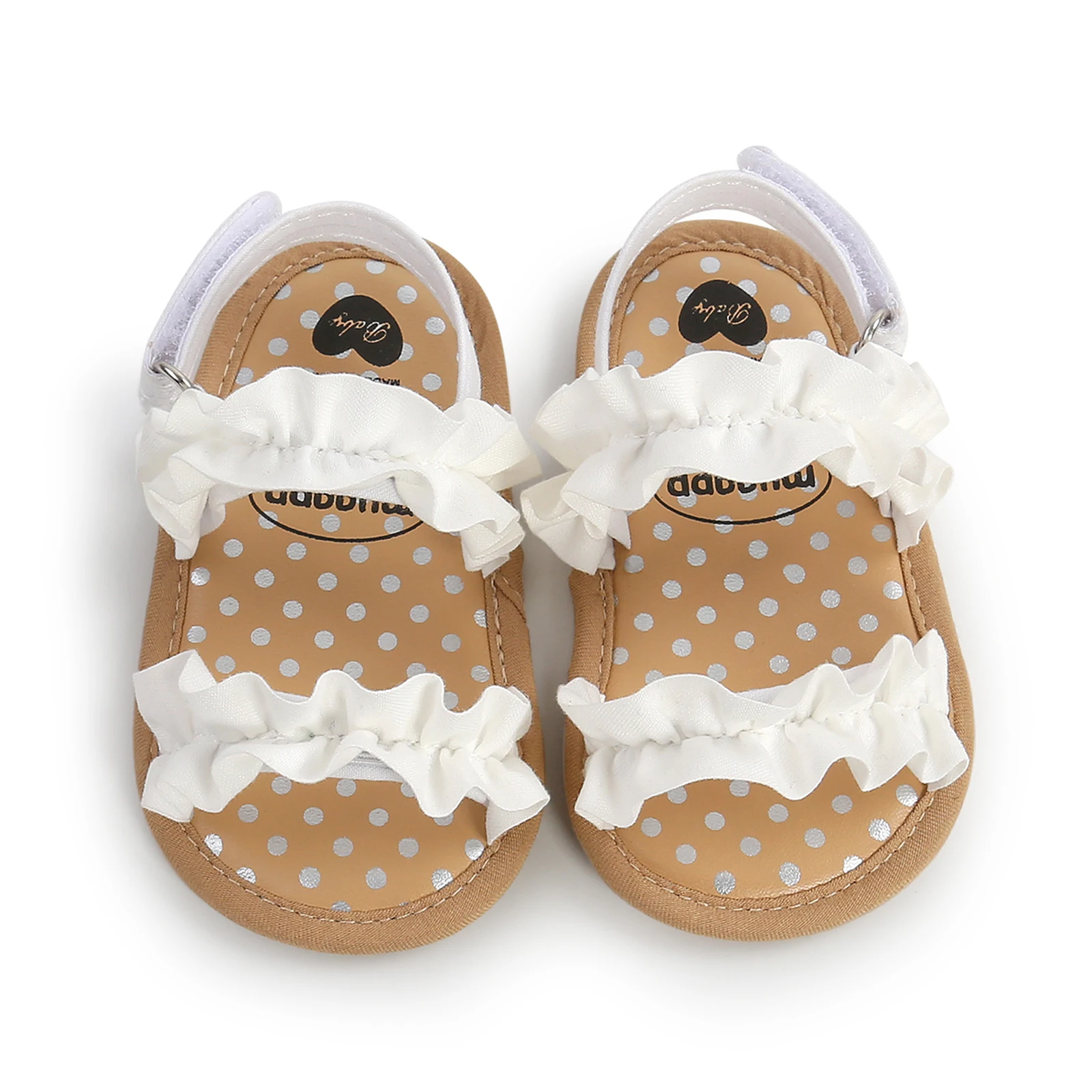 Fashion Newborn Infant Baby Girls Sandals Cute Summer Soft Sole Flat Princess Shoes Infant Non-Slip First Walkers Kids Shoes Kids Sandals Baby Sandals Sandals And Clogs