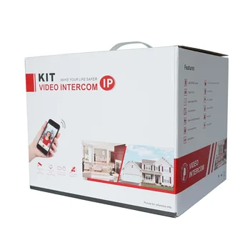 

DH logo Multi-Language KTP01 IP Video Intercom KIT,include VTO2202F-P & VTH2421FW-P & PFS3005-4ET-36, SIP firmware