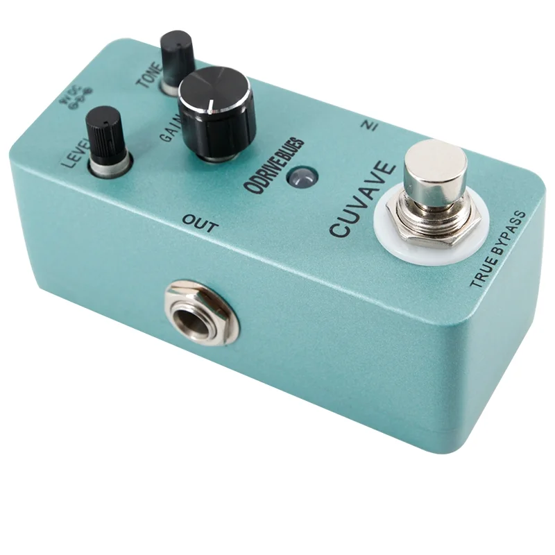 CUVAVE ODRIVE Blues педаль для гитарного эффекта овердрайв корпус из цинкового сплава электрогитара аксессуары для музыкальных инструментов