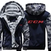 CCM Hoodies Camouflage sleeve Pullover Winter Jacket CCM Logo Sweatshirts Long Sleeve Coat 2