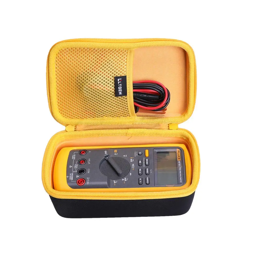 LTGEM Waterproof EVA Hard Case for Fluke 87-V Digital Multimeter