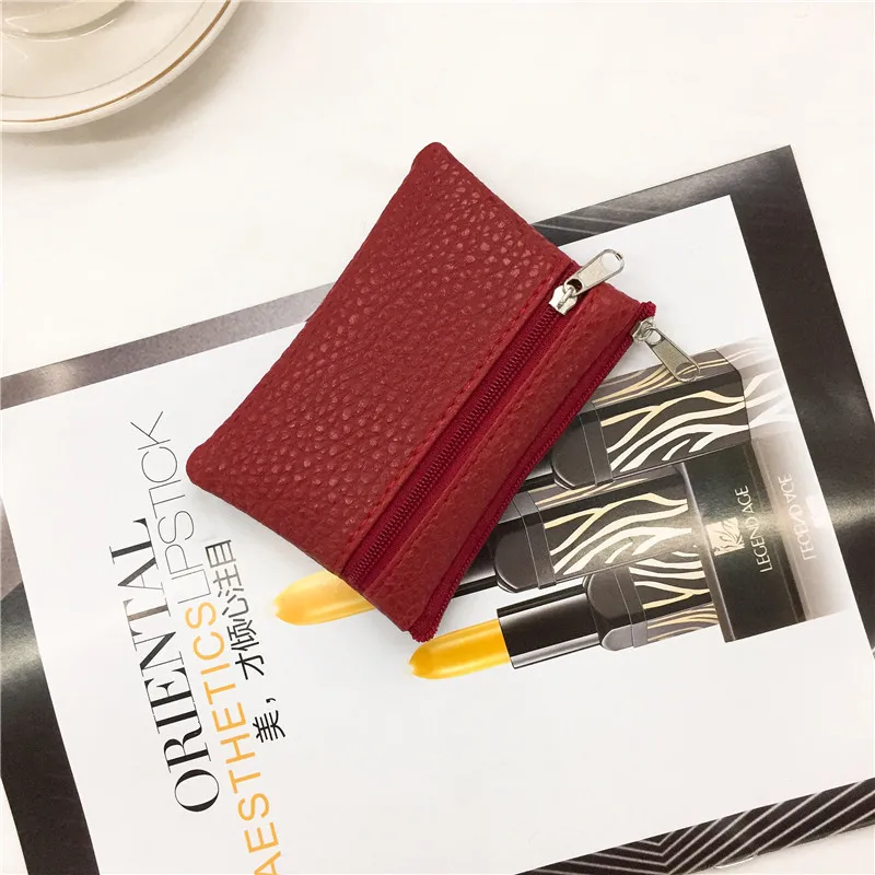 Designer Korean Mini Wallet Cute Purse Women's/female Wallet Money/coins Purse Short Bag Thin Bag Leather Wallet Zipper Purse Designer Korean Mini Wallet Cute Purse Women's/female Wallet Money/coins Purse Short Bag Thin Bag Leather Wallet Zipper Purse