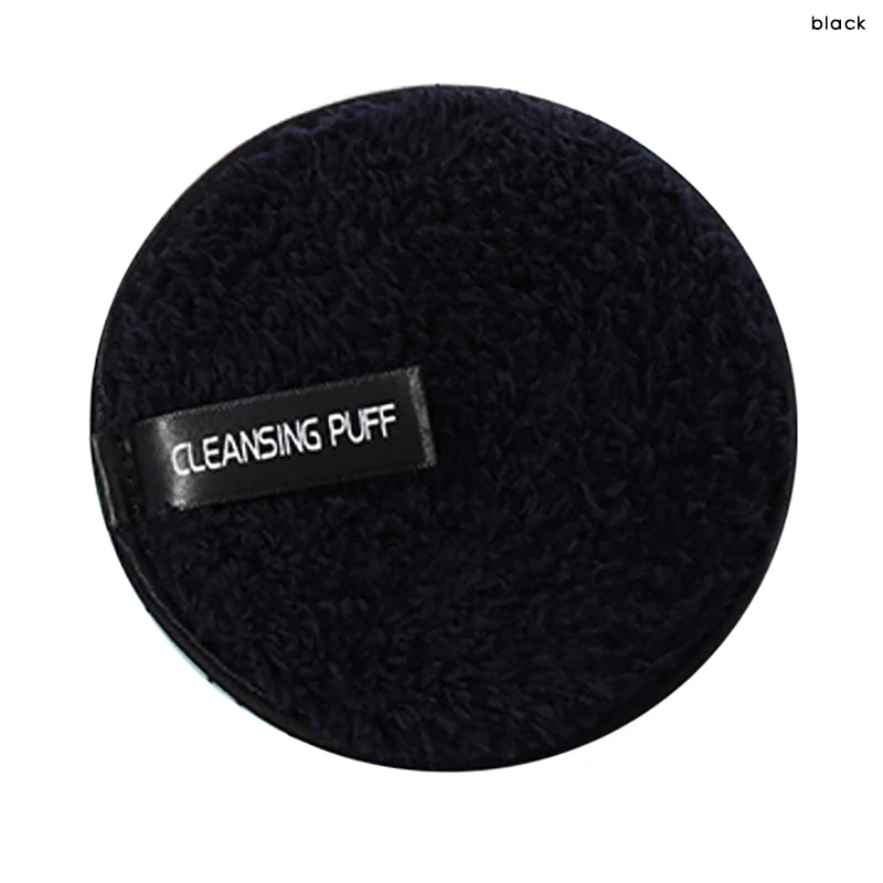 B New Fashion Natural Magical Makeup Remover Puff Face Cleansing Microfiber Cloth Pads Remover Towel Professional Cosmetics Tool - Цвет: B