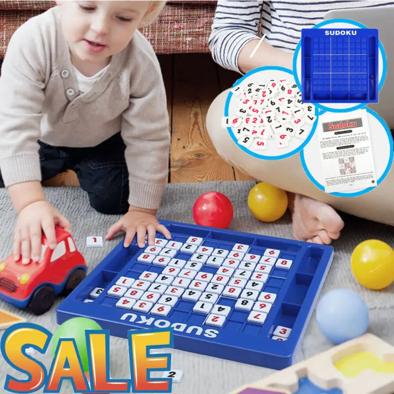 Дети игра-головоломка Sudoku игры шахматы развивают логическое мышление тренировка мышления