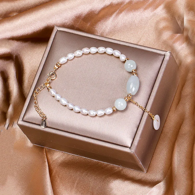 Винтажный роскошный браслет из натурального камня женский модный браслет-кафф с