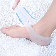 1 пара Уход за ногами, носки из мягкого силикона с Увлажняющие гелевые пяточные носки ног от трещин средство для защиты и уходу за кожей против трещин; Поддержка