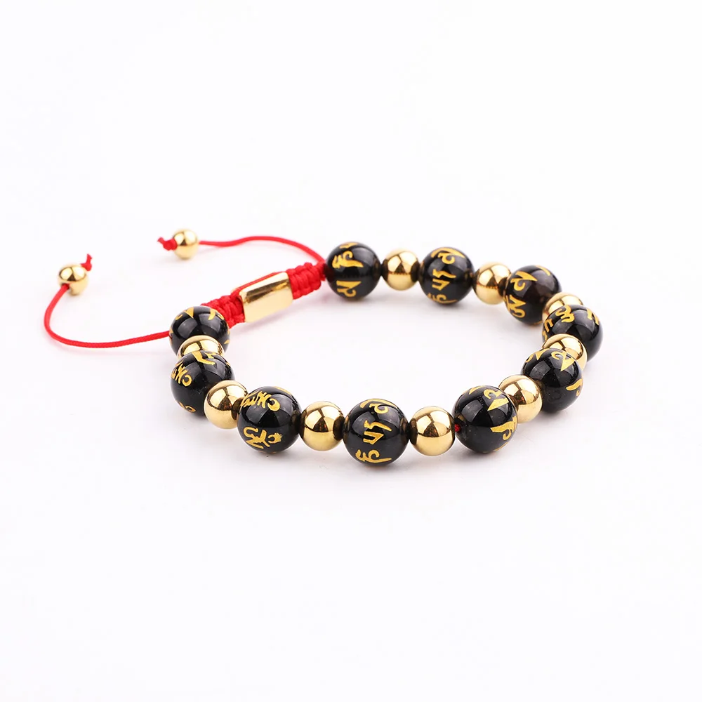 JARAVVI High Quality Natural Stone Buddha Tibetan Beads Macrame Friendship Bracelet Men Jewelry Gift - Image 2