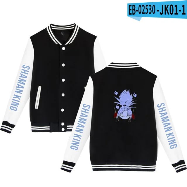 Anime Shaman King The Super Star Yoh Asakura Zip Up Baseball Uniform Fleece Jacket Women Men Hoodies Sweatshirts Streetwear Hoodies Sweatshirts Aliexpress