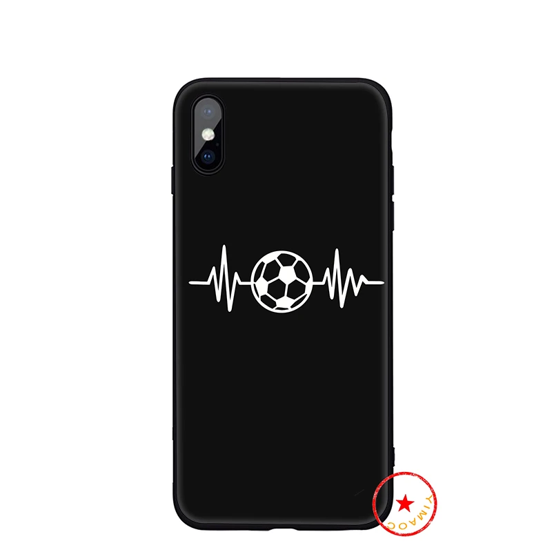 5 Футбольный Мягкий силиконовый чехол для телефона для iPhone 11 Pro Xs Max X или 10 8 7 6 6S Plus 5 5S SE Xr 6 Plus 7Plus 8 Plus - Цвет: 5