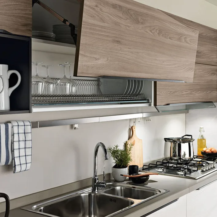 Customized Tiny Design Custom Shape Kitchen Cabinet for Small Space china lacquering euro kitchen cabinet | Обустройство дома