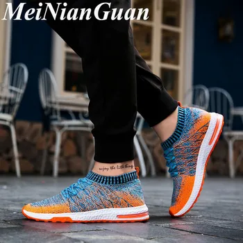 

Big Size Men's Summer Sneakers Outdoor Leisure Teenage Sneakers Simple Lightweight Casual Shoes Men Hot Low Top Slip-on Shoe L3