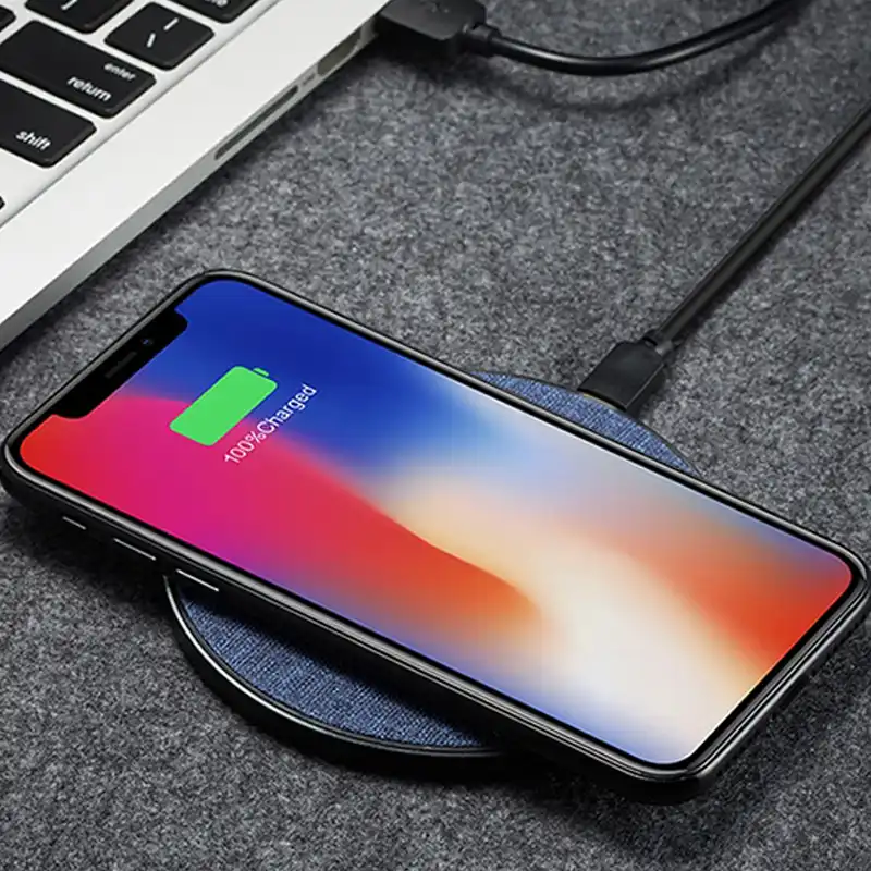 wireless charging qi mobile phone round wireless charging 10w
