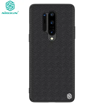 

Nillkin Textured Carbon Hybrid Phone Case for oneplus 8 Pro 1+8 Synthetic Fiber Soft Frame Back Cover for One Plus 8 Pro Shell
