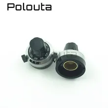Potentiomètres de résistance réglables de précision, multi tours, boutons assortis, pièce d'échelle de précision, 3590S 2, 1 pièce